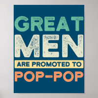 Les grands hommes sont promus pop pop