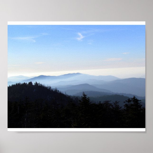Affiche Les Grands Smoky Mountains (Devant)