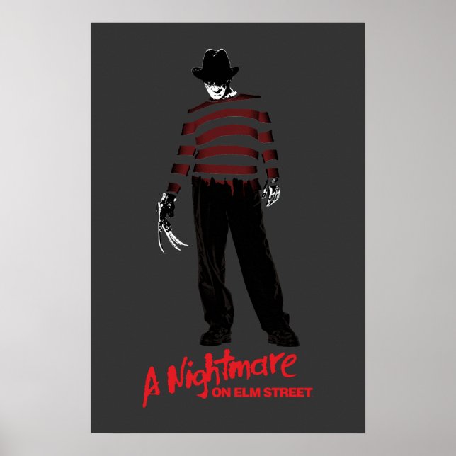 Affiche Les Griffes de la nuit | Freddy Krueger (Devant)