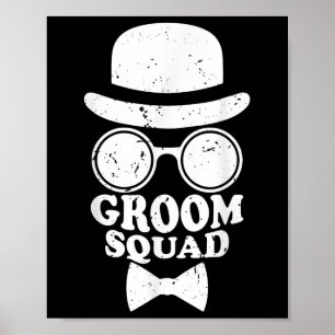 Affiche Les Groomsmen Mariage De Groom Squad Mariage Et Ba
