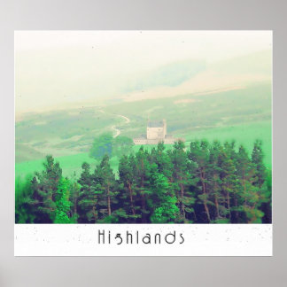 Affiche Les hautes terres