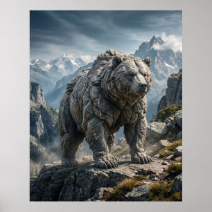 Affiche Les hautes terres du mont Stone Bear