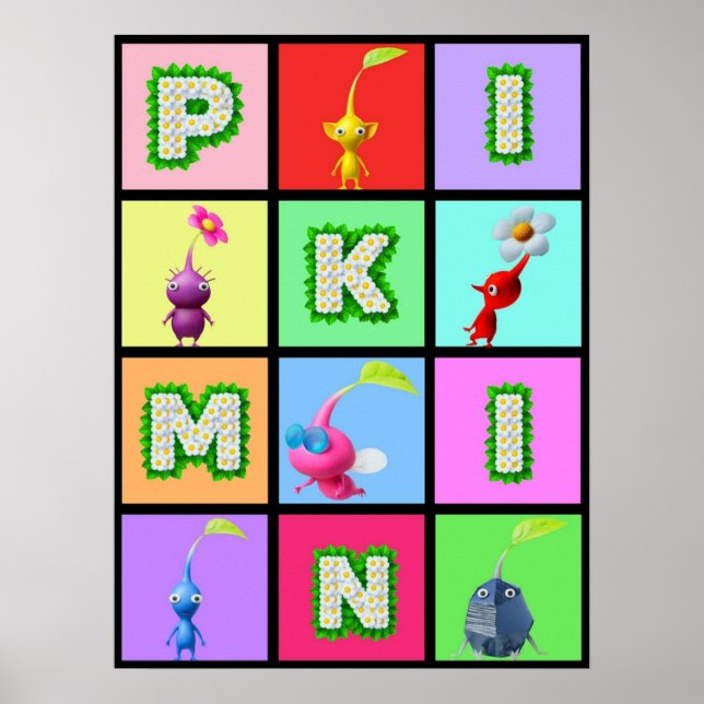 Affiche Les héros pikmin (Devant)