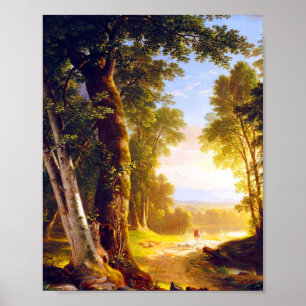 Affiche Les hêtres par Asher Brown Durand