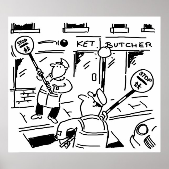 Affiche Les hommes de Lollipop jouent au tennis (Devant)