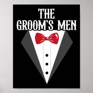 Affiche Les hommes des mariés Groom Squad enterrement de v