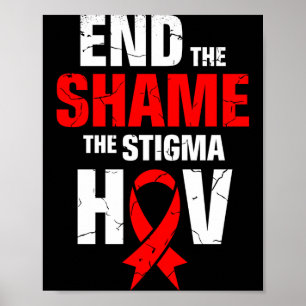 Affiche Les hommes mettent fin à la honte à la stigmatisat