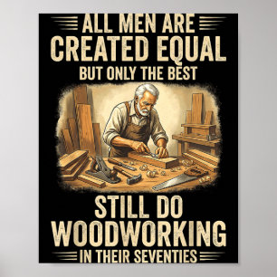Affiche Les hommes sont créés égaux mais le travail du boi