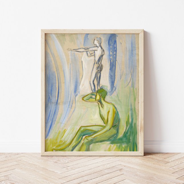 Affiche Les hommes tournent vers le soleil | Edvard Munch (Créateur téléchargé)
