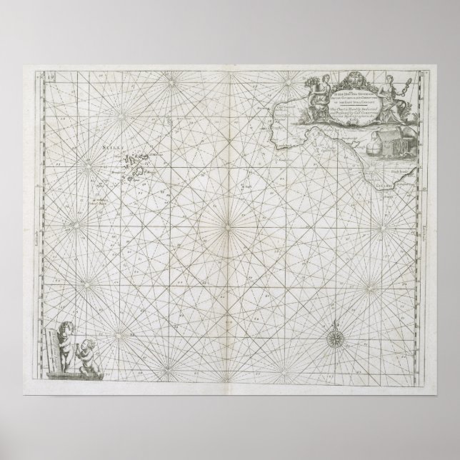 Affiche Les Îles de Scilly et des Cornouailles (Devant)