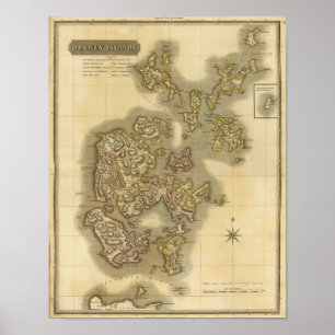 Affiche Les Îles d'Orkney