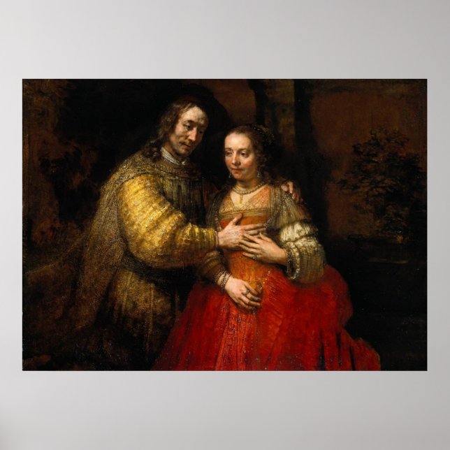 Affiche Les imprimés de mariée juive (Devant)