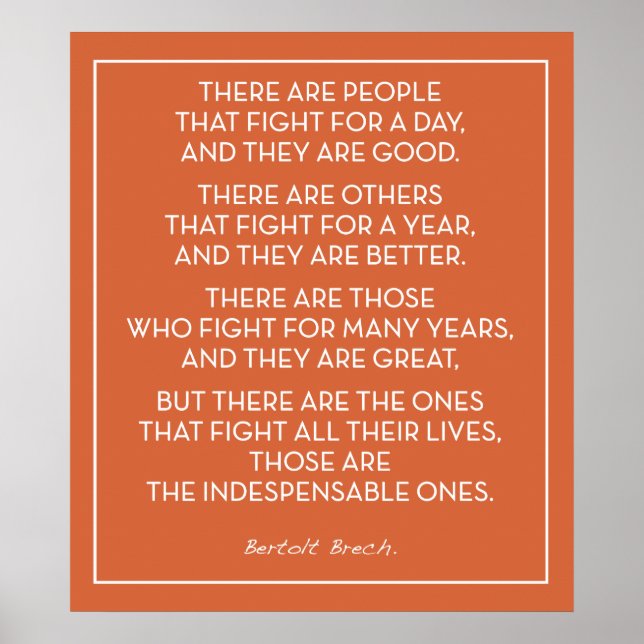 AFFICHE LES INDISPENSABLES (Devant)