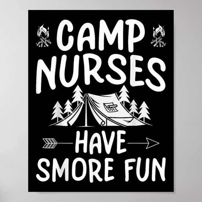Affiche Les Infirmières De Camp Ont Plus Amusant Amusant C (Devant)