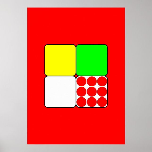 Affiche Les Jerseys de course de vélo 3 Rouge (Devant)