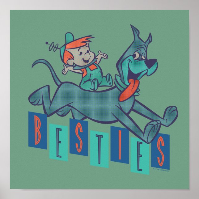 Affiche Les Jetsons | Elroy & Astro Besties (Devant)
