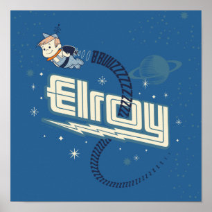 Affiche Les Jetsons   Elroy BBUUZZZZZ