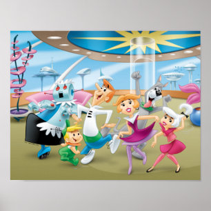 Affiche Les Jetsons   Family Dance Party