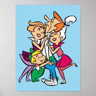 Affiche Les Jetsons   La famille