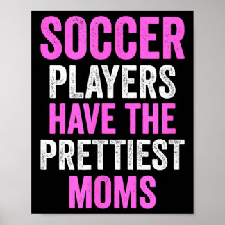 Affiche Les joueurs de football adorables ont les mamans l