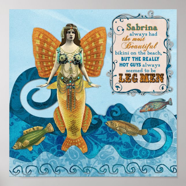 Affiche Les larmes d'une sirène (Devant)