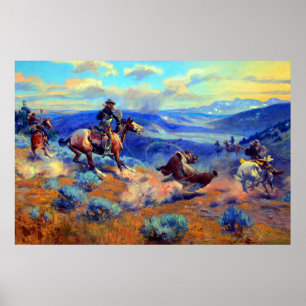 Affiche Les lassos et les chevaux rapides sont plus sûrs q