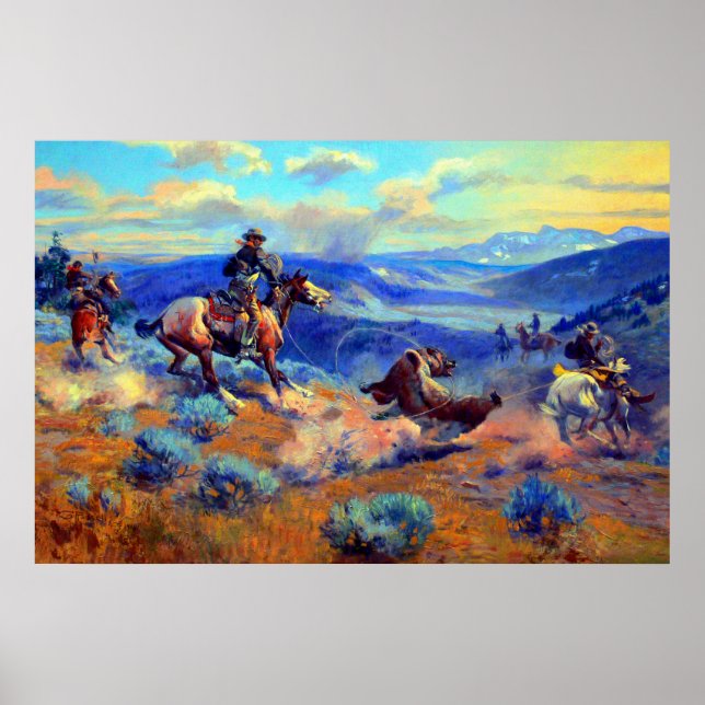 Affiche Les lassos et les chevaux rapides sont plus sûrs q (Devant)
