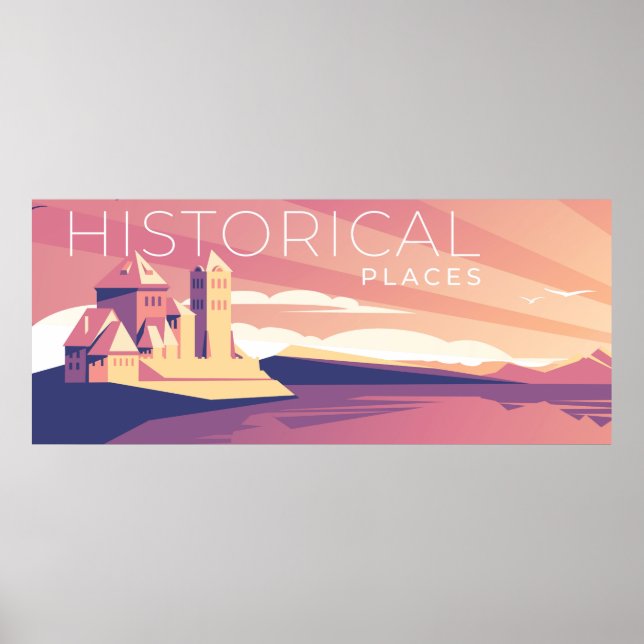 Affiche Les lieux historiques (Devant)
