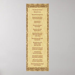 Affiche Les louanges divines