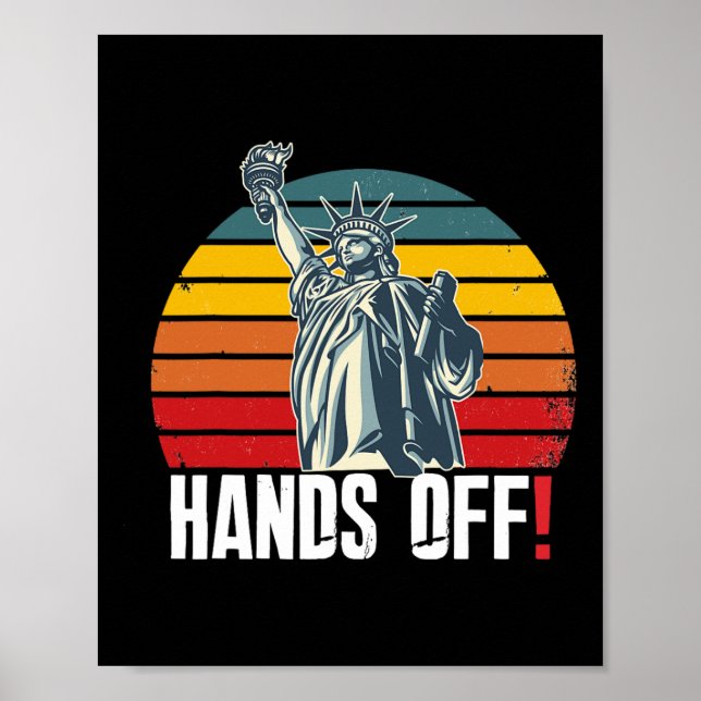 Affiche Les Mains Résistent À La Résistance À Sauver La Dé (Devant)
