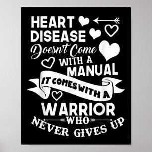 Affiche Les Maladies Cardiaques Ne Sont Pas Venues Avec Un