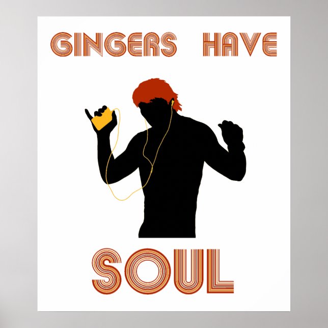Affiche Les Mâles Gingers Ont L'Âme (Devant)