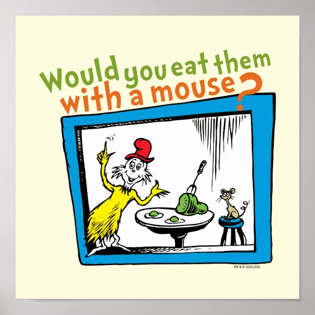 Affiche Les mangeriez-vous avec une souris? (Devant)