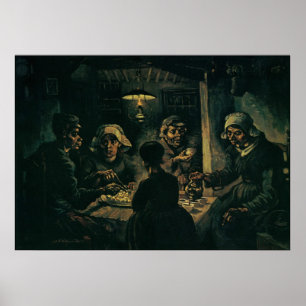 Affiche Les mangeurs de pommes de terre