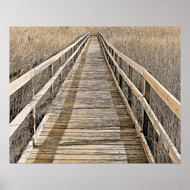 Affiche Les Marais (Devant)