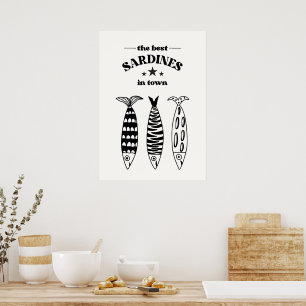 Affiche Les meilleures sardines de la ville