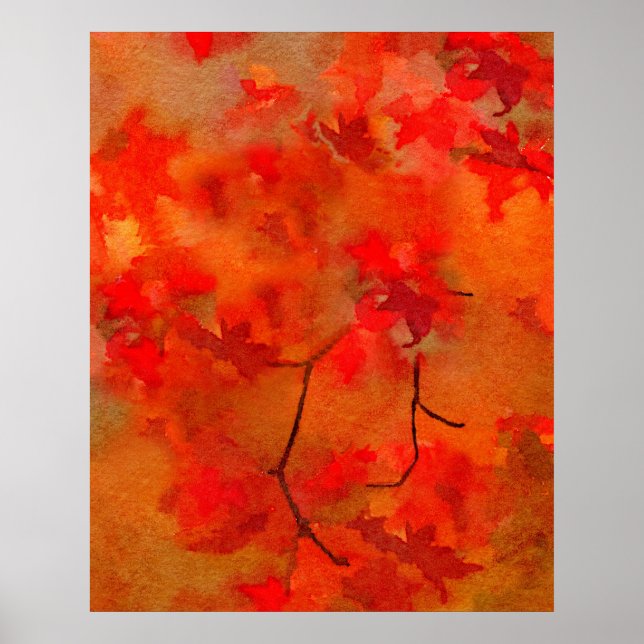 Affiche Les membres de l'automne (Devant)