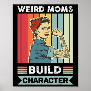 Affiche Les mères étranges construisent un personnage Mama