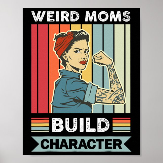 Affiche Les mères étranges construisent un personnage Mama (Devant)