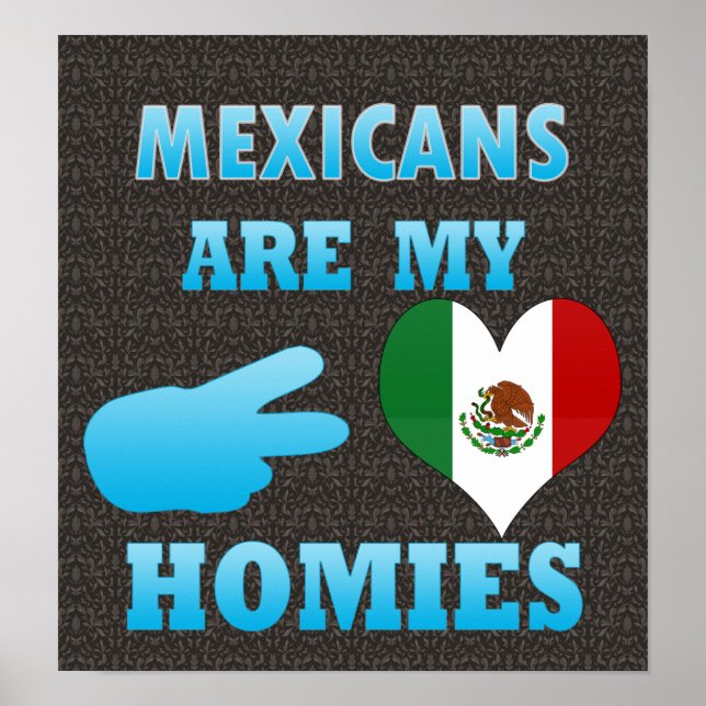 Affiche Les Mexicains sont mes Hommes (Devant)