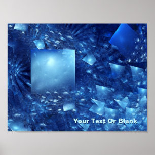 Affiche Les miroirs brisés