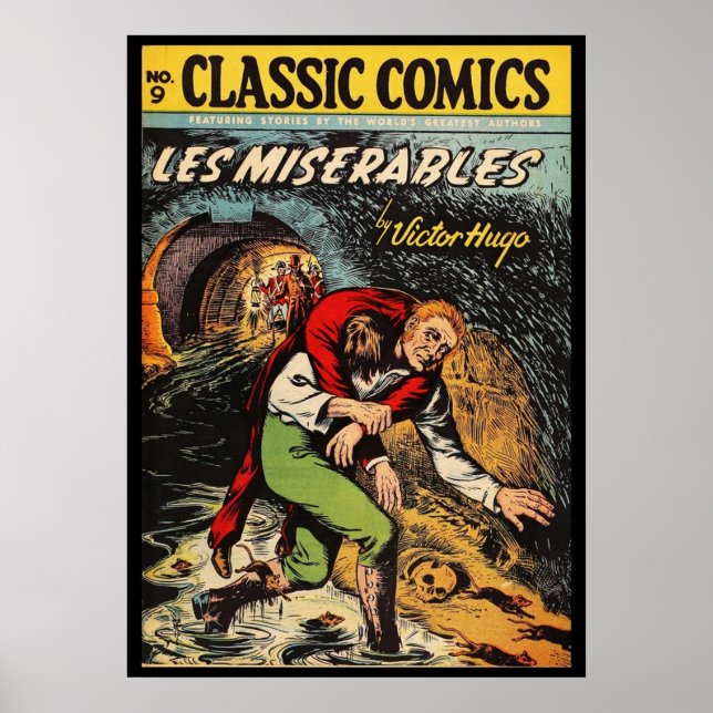 Affiche Les Miserables Victor Hugo Couverture de la bande  (Devant)