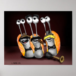 Affiche Les mollusques de Marx