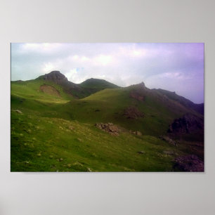 Affiche Les montagnes