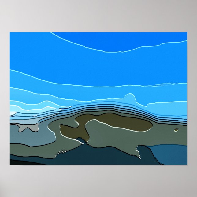 AFFICHE LES MONTAGNES (Devant)