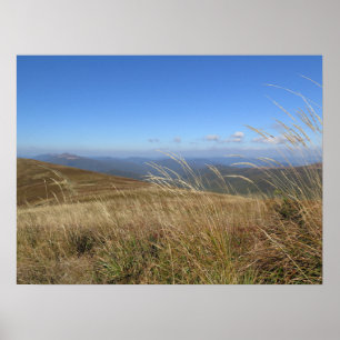 Affiche Les montagnes de Bieszczady
