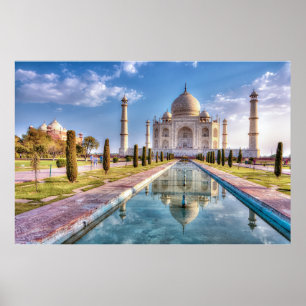 Affiche Les monuments   Taj Mahal Sunrise