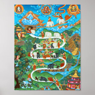 Affiche Les neuf alliances mentales Samatha