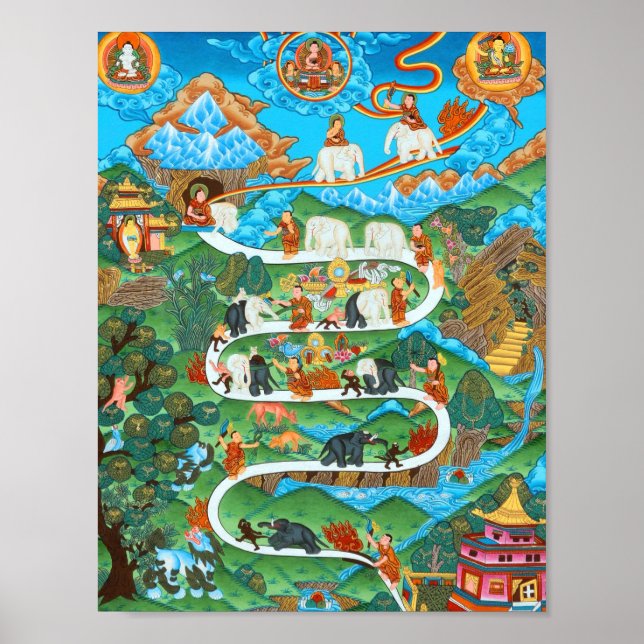 Affiche Les neuf alliances mentales Samatha (Devant)