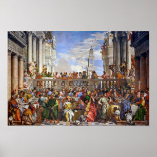 Affiche Les Noces de Cana Paolo Veronese